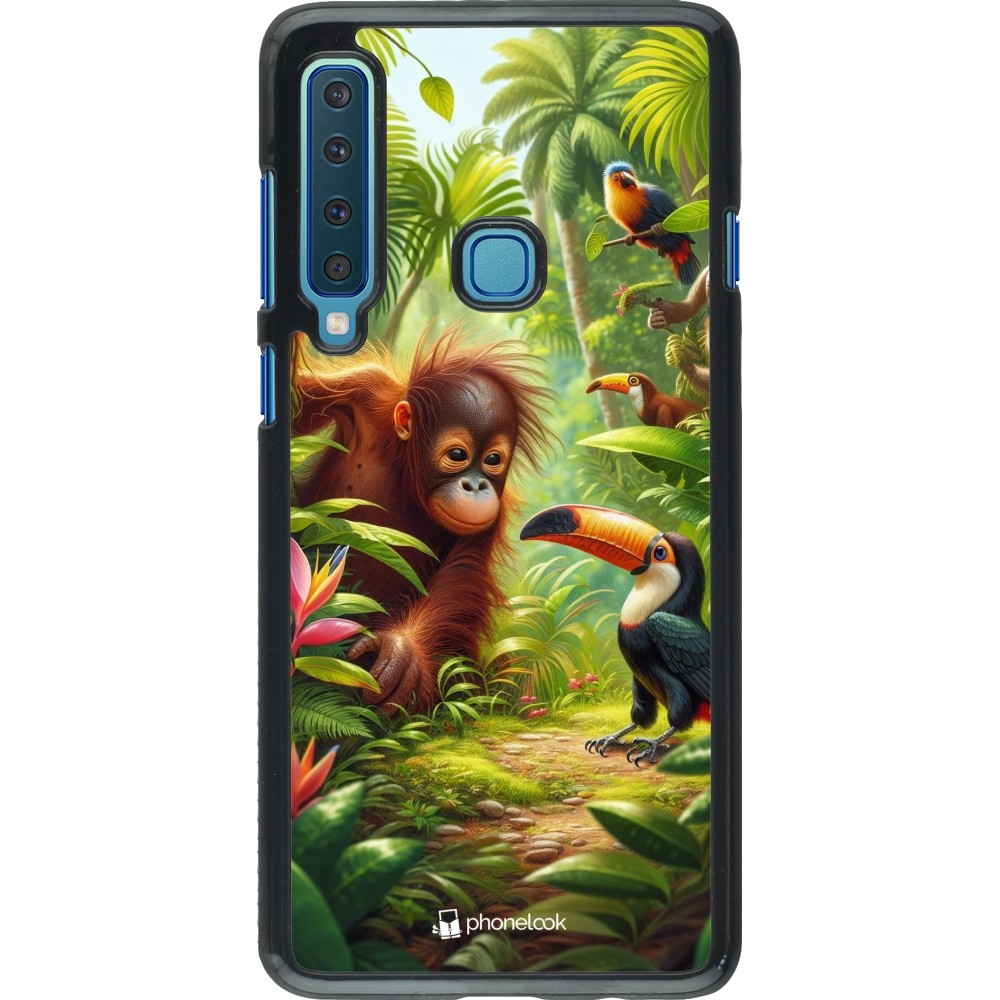 Samsung Galaxy A9 Case Hülle - Tropischer Dschungel Tayrona