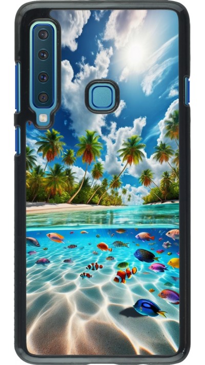 Samsung Galaxy A9 Case Hülle - Strandparadies