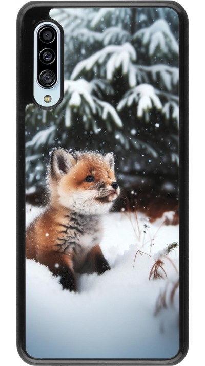 Samsung Galaxy A90 5G Case Hülle - Weihnachten 2023 Fuechslein Tanne