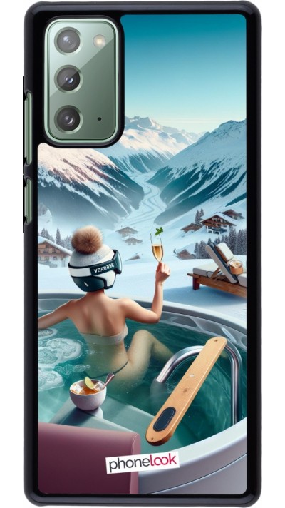 Samsung Galaxy Note 20 Case Hülle - Berg Glamour Whirlpool