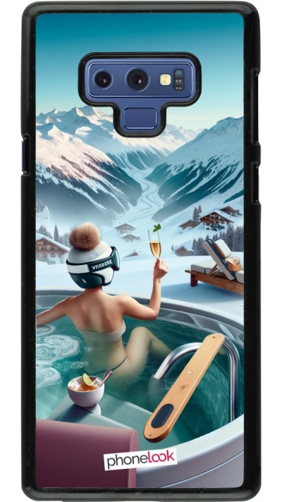 Samsung Galaxy Note9 Case Hülle - Berg Glamour Whirlpool