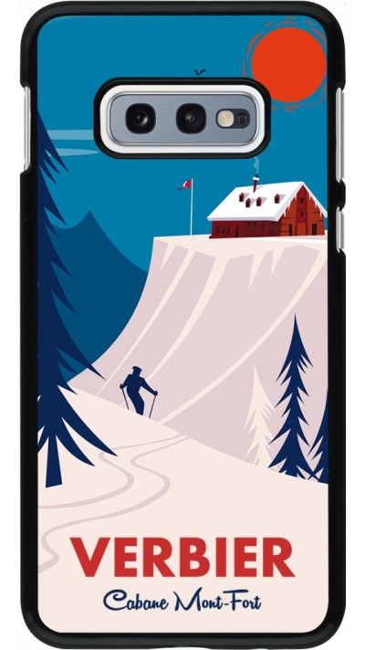 Samsung Galaxy S10e Case Hülle - Verbier Cabane Mont-Fort