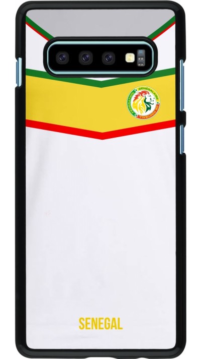 Samsung Galaxy S10+ Case Hülle - Senegal 2022 personalisierbares Fußballtrikot