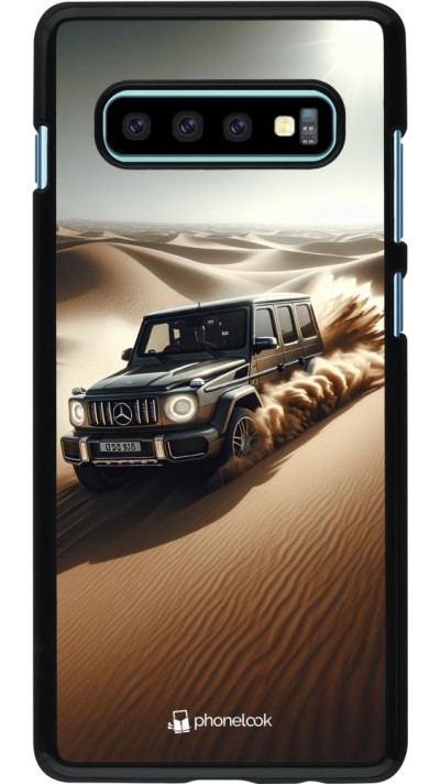 Samsung Galaxy S10+ Case Hülle - Mercedes G Drift Wueste