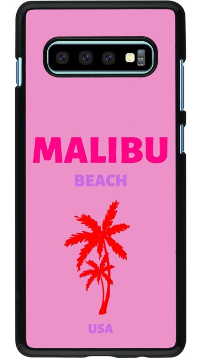 Samsung Galaxy S10+ Case Hülle - Pop Summer Destination Malibu