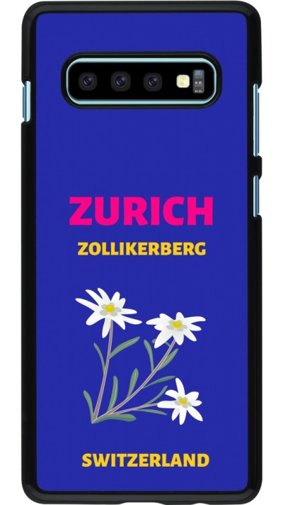 Samsung Galaxy S10+ Case Hülle - Pop Summer Destination Zurich