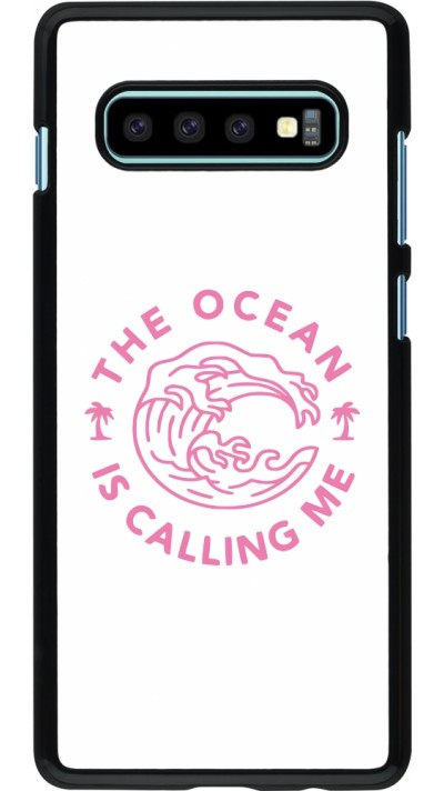 Samsung Galaxy S10+ Case Hülle - The Ocean is calling me