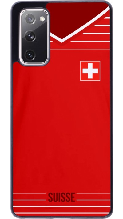 Hülle Samsung Galaxy S20 FE - Football shirt Switzerland 2022