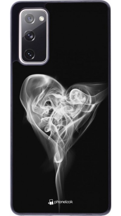 Hülle Samsung Galaxy S20 FE - Valentine 2022 Black Smoke