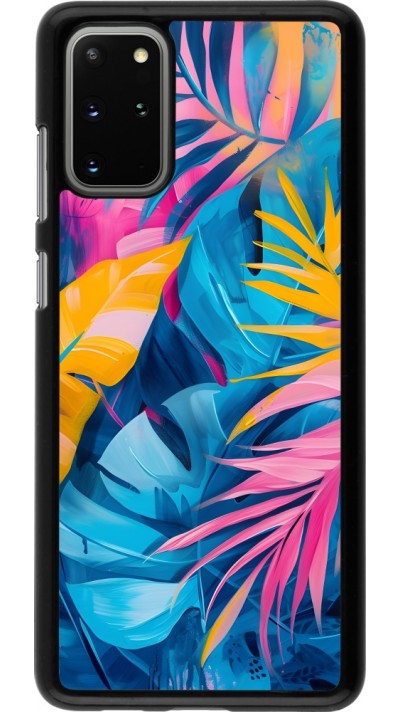 Samsung Galaxy S20+ Case Hülle - Palms Blue