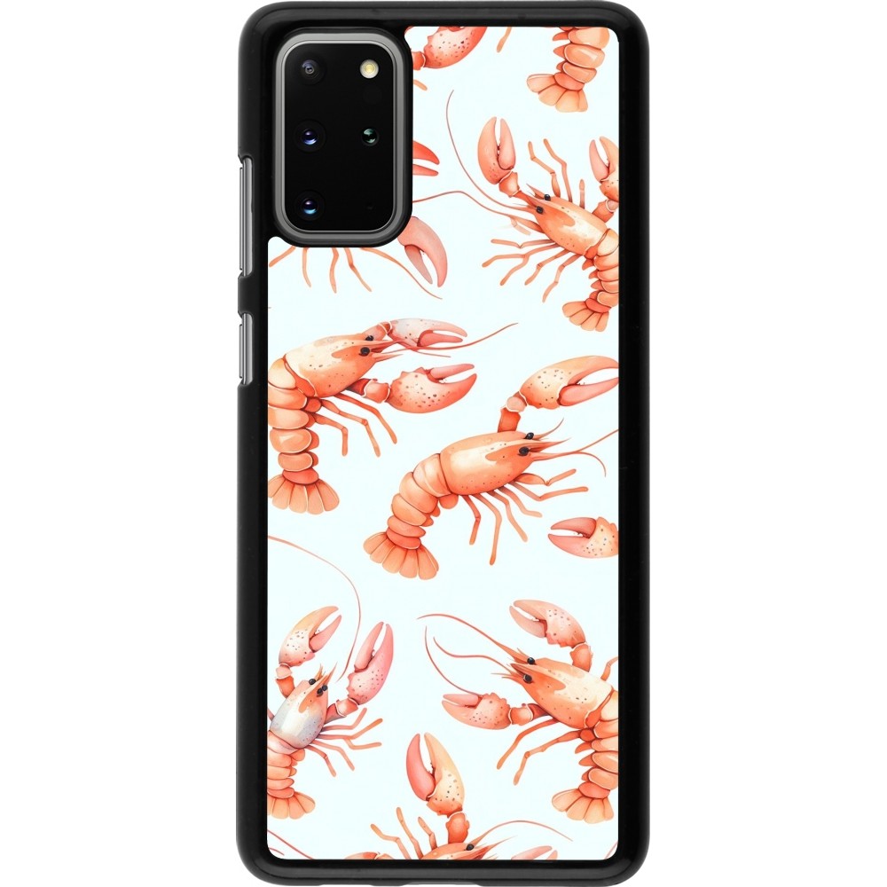 Samsung Galaxy S20+ Case Hülle - Muster von pastellfarbenen Hummern