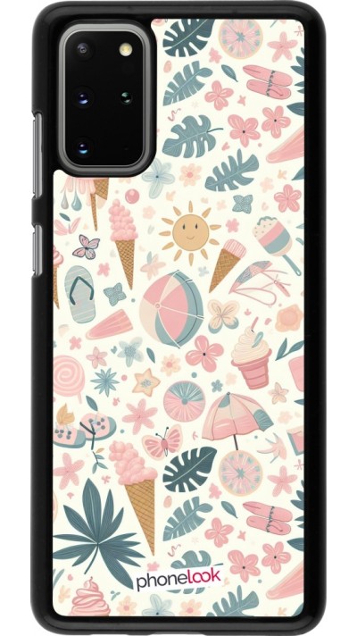 Samsung Galaxy S20+ Case Hülle - Sommer Pink Muster