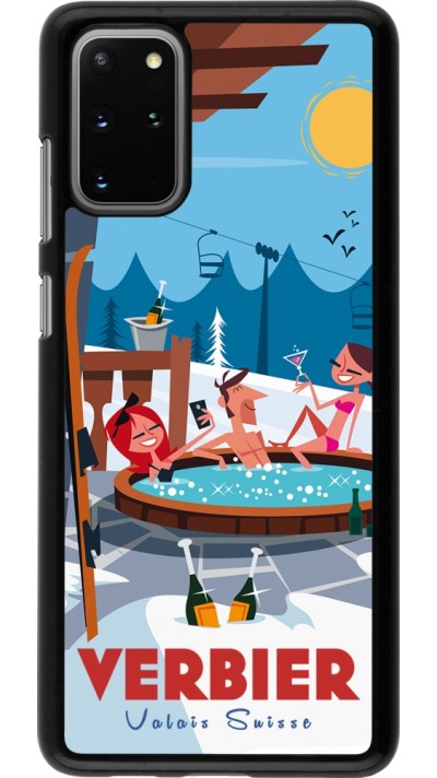 Samsung Galaxy S20+ Case Hülle - Verbier Mountain Jacuzzi