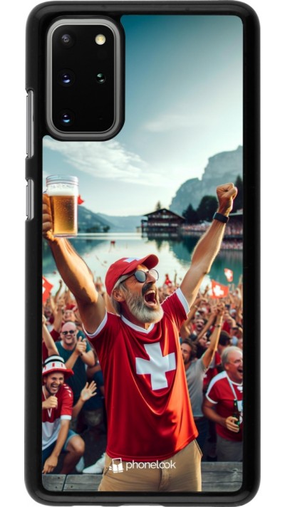 Samsung Galaxy S20+ Case Hülle - Schweizer Sieg Fanzone Euro 2024