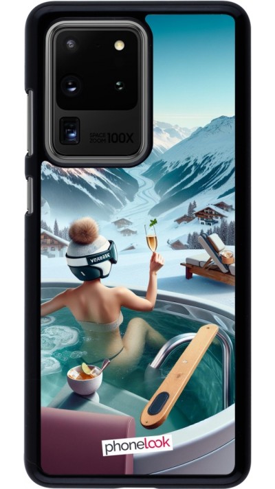 Samsung Galaxy S20 Ultra Case Hülle - Berg Glamour Whirlpool