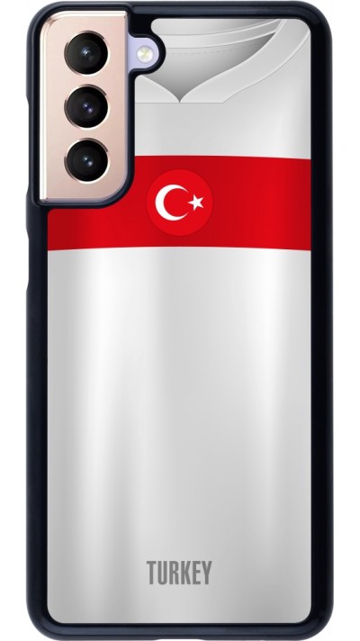 Samsung Galaxy S21 5G Case Hülle - Türkei personalisierbares Fussballtrikot