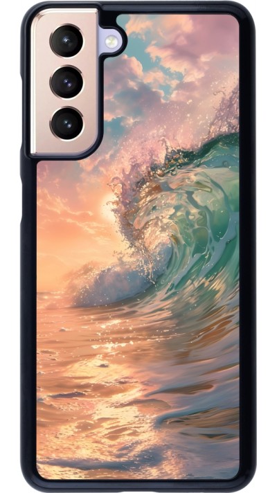 Samsung Galaxy S21 5G Case Hülle - Wave Sunset