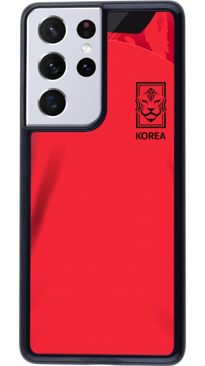 Samsung Galaxy S21 Ultra 5G Case Hülle - Südkorea 2022 personalisierbares Fussballtrikot