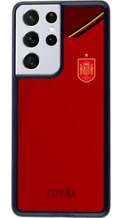 Samsung Galaxy S21 Ultra 5G Case Hülle - Spanien 2022 personalisierbares Fußballtrikot