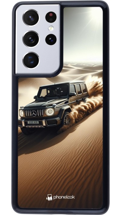 Samsung Galaxy S21 Ultra 5G Case Hülle - Mercedes G Drift Wueste