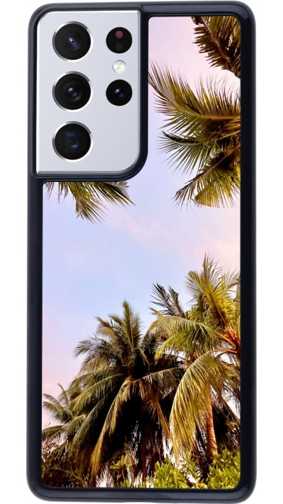 Samsung Galaxy S21 Ultra 5G Case Hülle - Summer 2023 palm tree vibe