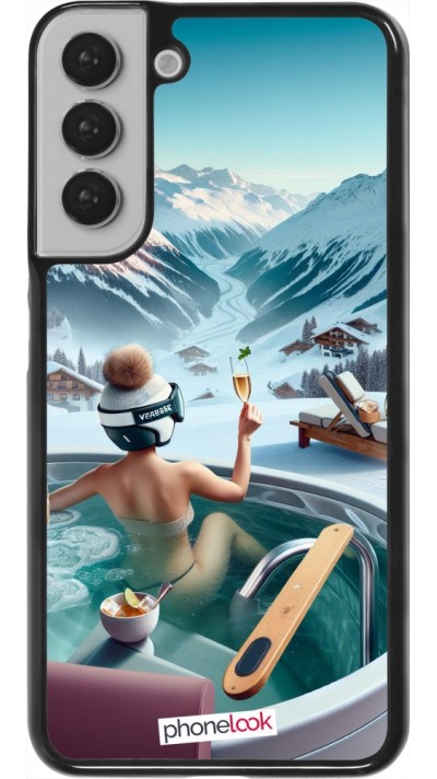 Samsung Galaxy S22+ Case Hülle - Berg Glamour Whirlpool