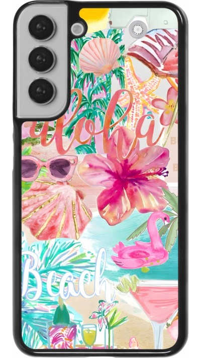 Samsung Galaxy S22+ Case Hülle - Preppy Collage Aloha