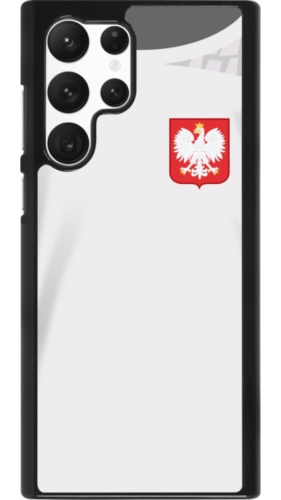 Samsung Galaxy S22 Ultra Case Hülle - Polen 2022 personalisierbares Fussballtrikot