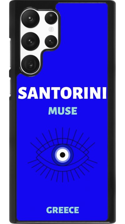 Samsung Galaxy S22 Ultra Case Hülle - Pop Summer Destination Santorini