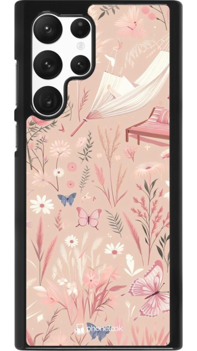 Samsung Galaxy S22 Ultra Case Hülle - Sommer Pastellmuster