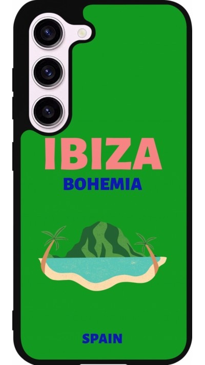 Samsung Galaxy S23 FE Case Hülle - Silikon schwarz Pop Summer Destination Ibiza