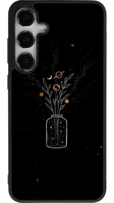 Samsung Galaxy S24+ Case Hülle - Silikon schwarz Vase black