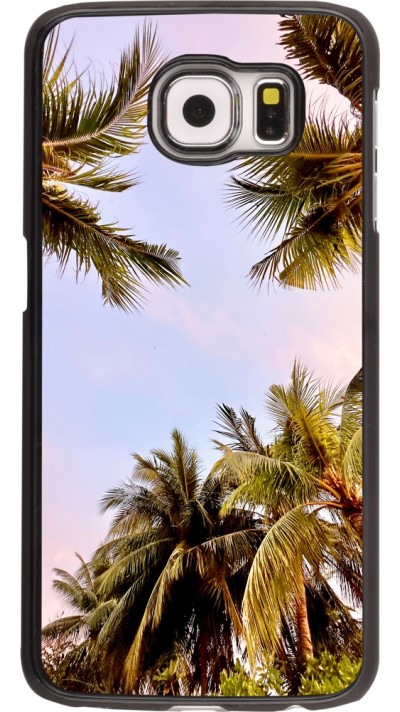 Samsung Galaxy S6 Case Hülle - Summer 2023 palm tree vibe