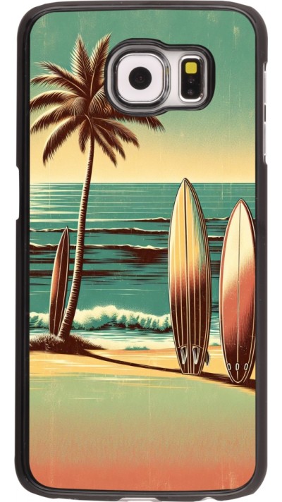 Samsung Galaxy S6 Case Hülle - Surf Paradise