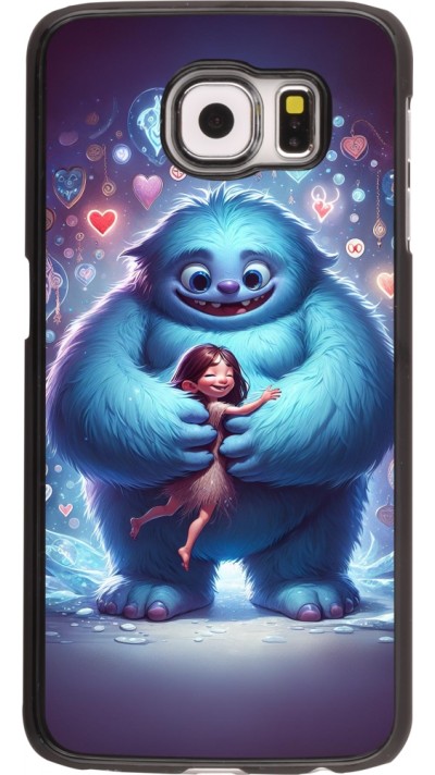 Samsung Galaxy S6 Case Hülle - Valentin 2024 Flauschige Liebe