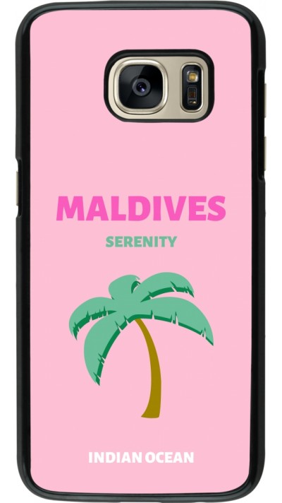 Samsung Galaxy S7 Case Hülle - Pop Summer Destination Maldives