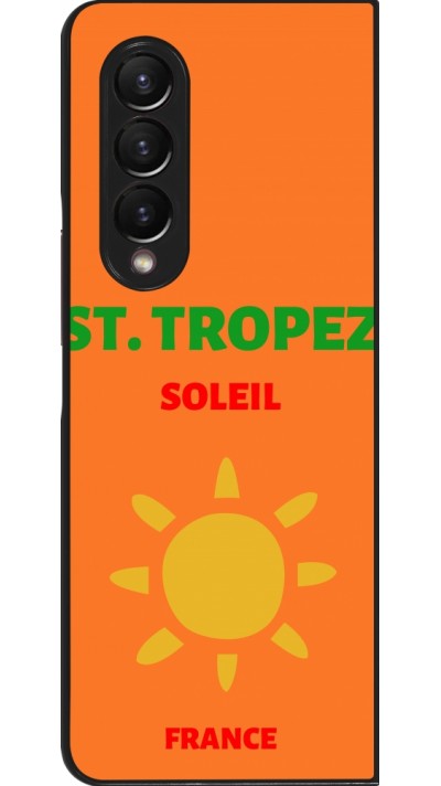 Samsung Galaxy Z Fold4 Case Hülle - Pop Summer Destination St-Tropez