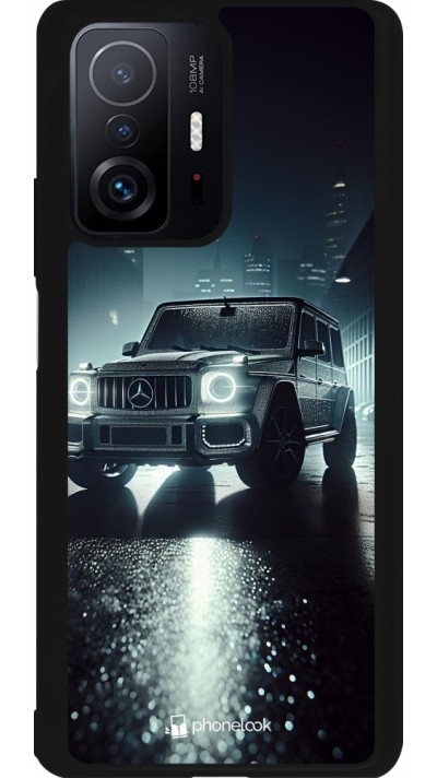 Xiaomi 11T Case Hülle - Silikon schwarz Mercedes G AMG Nacht