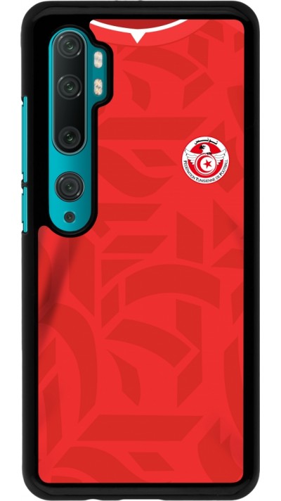 Xiaomi Mi Note 10 / Note 10 Pro Case Hülle - Tunesien 2022 personalisierbares Fussballtrikot