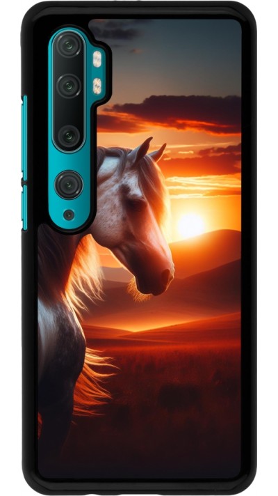 Xiaomi Mi Note 10 / Note 10 Pro Case Hülle - Majestätischer Sonnenuntergang Pferd