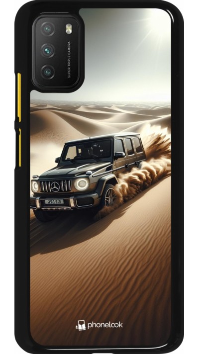 Xiaomi Poco M3 Case Hülle - Mercedes G Drift Wueste