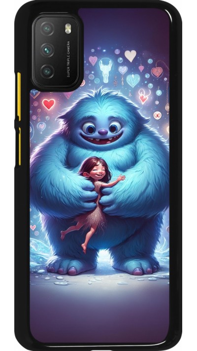 Xiaomi Poco M3 Case Hülle - Valentin 2024 Flauschige Liebe