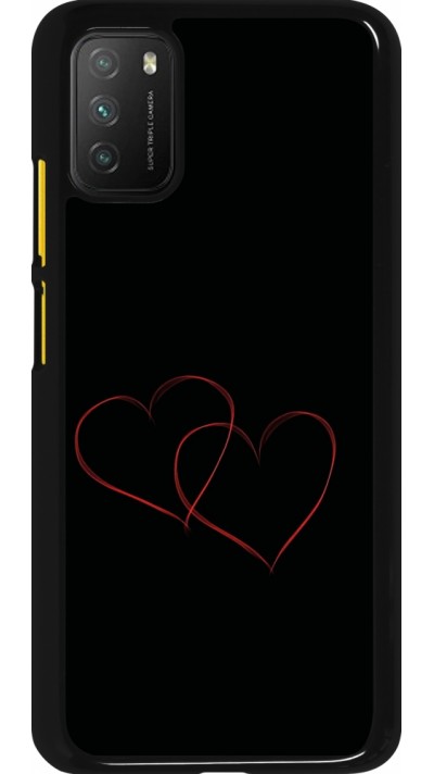 Xiaomi Poco M3 Case Hülle - Valentine 2023 attached heart