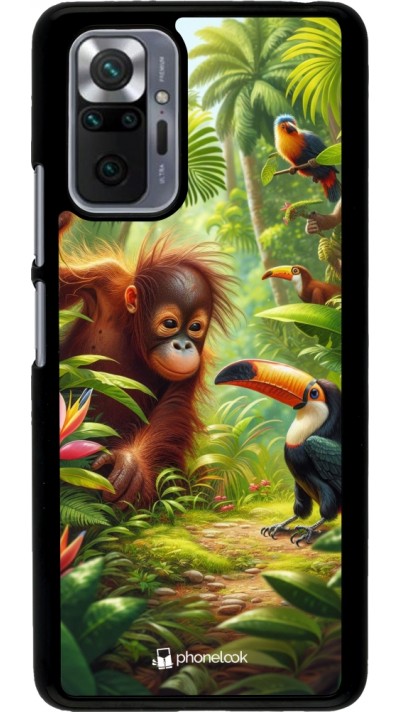 Xiaomi Redmi Note 10 Pro Case Hülle - Tropischer Dschungel Tayrona