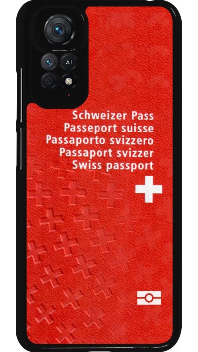 Xiaomi Redmi Note 11 / 11S Case Hülle - Swiss Passport