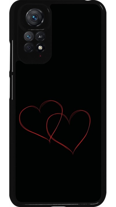 Xiaomi Redmi Note 11 / 11S Case Hülle - Valentine 2023 attached heart