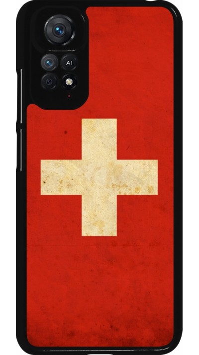 Xiaomi Redmi Note 11 / 11S Case Hülle - Vintage Flag SWISS